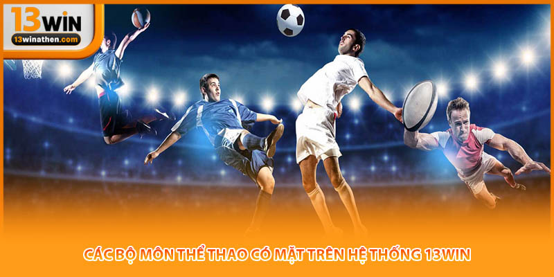 Các bộ môn thể thao có mặt trên hệ thống 13win