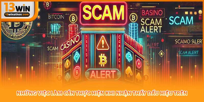 Những việc làm cần thực hiện khi nhận thấy dấu hiệu trên